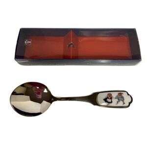 Porsgrund Nisseskje Spoon Nordic Norway Trolls Elf Silver